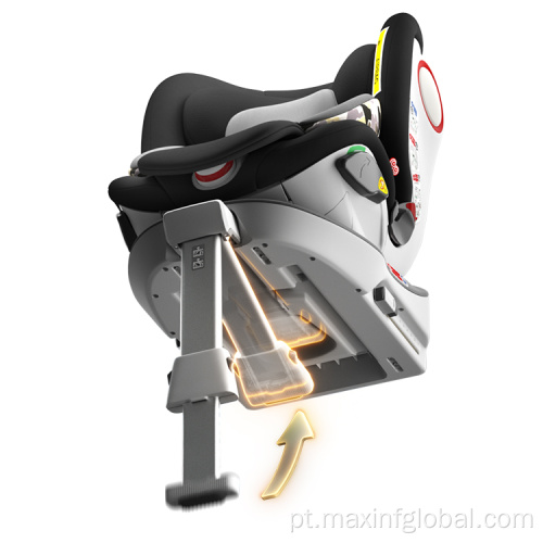 Reconstrado ISOFIX Baby Car Seate com perna de suporte